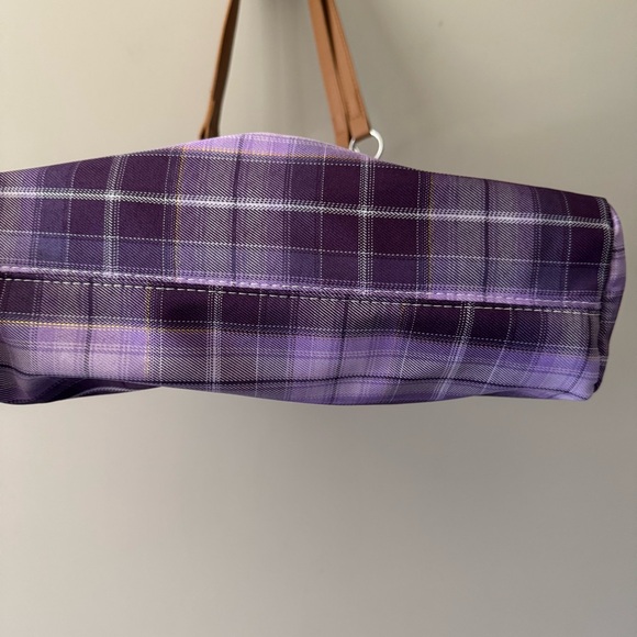 Matilda Jane Purple Plaid Women's Bag - Picture 3 of 7